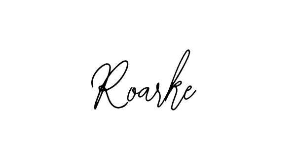 How to make Roarke signature? Bearetta-2O07w is a professional autograph style. Create handwritten signature for Roarke name. Roarke signature style 12 images and pictures png