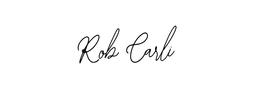 Rob Carli stylish signature style. Best Handwritten Sign (Bearetta-2O07w) for my name. Handwritten Signature Collection Ideas for my name Rob Carli. Rob Carli signature style 12 images and pictures png