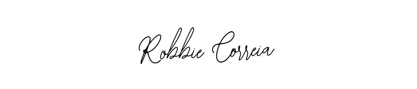 Robbie Correia stylish signature style. Best Handwritten Sign (Bearetta-2O07w) for my name. Handwritten Signature Collection Ideas for my name Robbie Correia. Robbie Correia signature style 12 images and pictures png