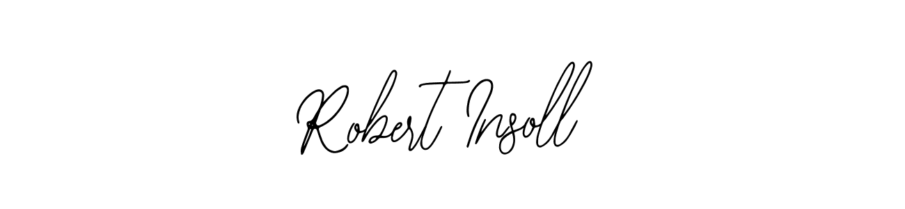 How to make Robert Insoll name signature. Use Bearetta-2O07w style for creating short signs online. This is the latest handwritten sign. Robert Insoll signature style 12 images and pictures png