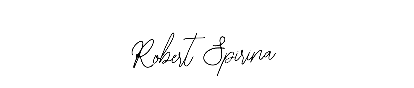 Use a signature maker to create a handwritten signature online. With this signature software, you can design (Bearetta-2O07w) your own signature for name Robert Spirina. Robert Spirina signature style 12 images and pictures png