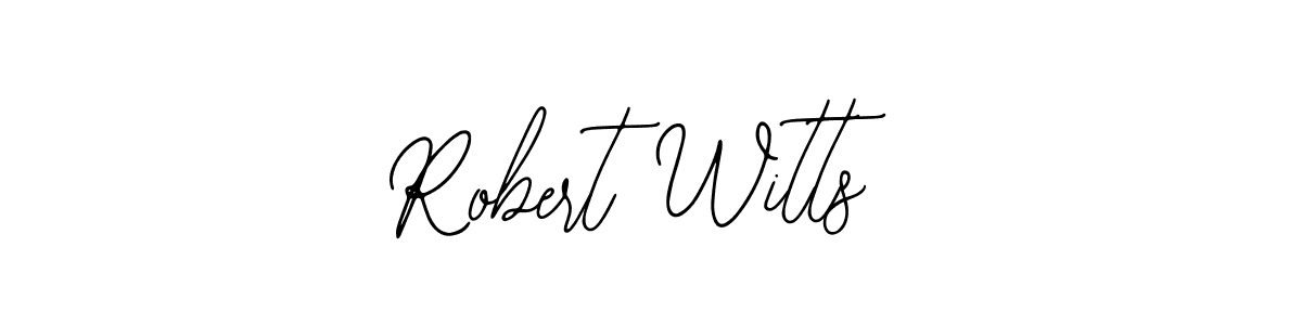 You should practise on your own different ways (Bearetta-2O07w) to write your name (Robert Witts) in signature. don't let someone else do it for you. Robert Witts signature style 12 images and pictures png