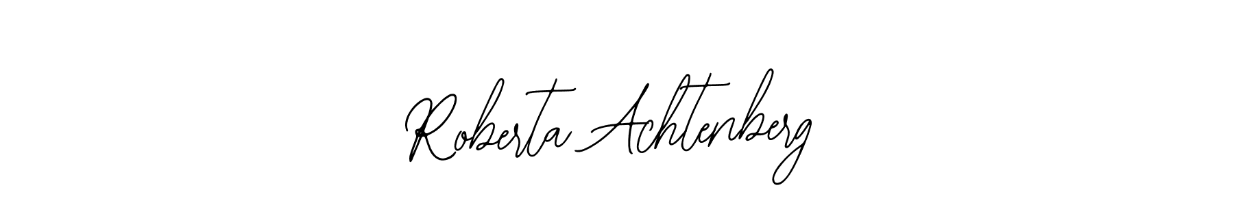 if you are searching for the best signature style for your name Roberta Achtenberg. so please give up your signature search. here we have designed multiple signature styles  using Bearetta-2O07w. Roberta Achtenberg signature style 12 images and pictures png