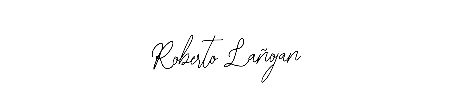 You can use this online signature creator to create a handwritten signature for the name Roberto Lañojan. This is the best online autograph maker. Roberto Lañojan signature style 12 images and pictures png