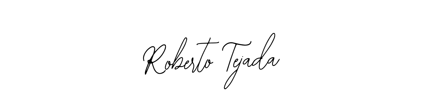 The best way (Bearetta-2O07w) to make a short signature is to pick only two or three words in your name. The name Roberto Tejada include a total of six letters. For converting this name. Roberto Tejada signature style 12 images and pictures png