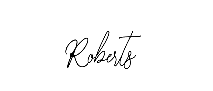 Create a beautiful signature design for name Roberts. With this signature (Bearetta-2O07w) fonts, you can make a handwritten signature for free. Roberts signature style 12 images and pictures png