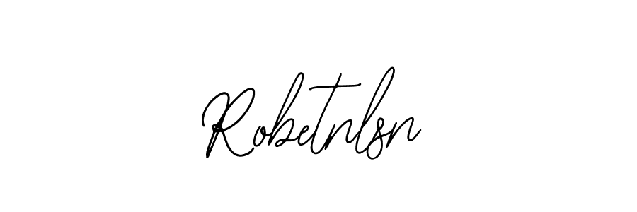 Make a beautiful signature design for name Robetnlsn. With this signature (Bearetta-2O07w) style, you can create a handwritten signature for free. Robetnlsn signature style 12 images and pictures png