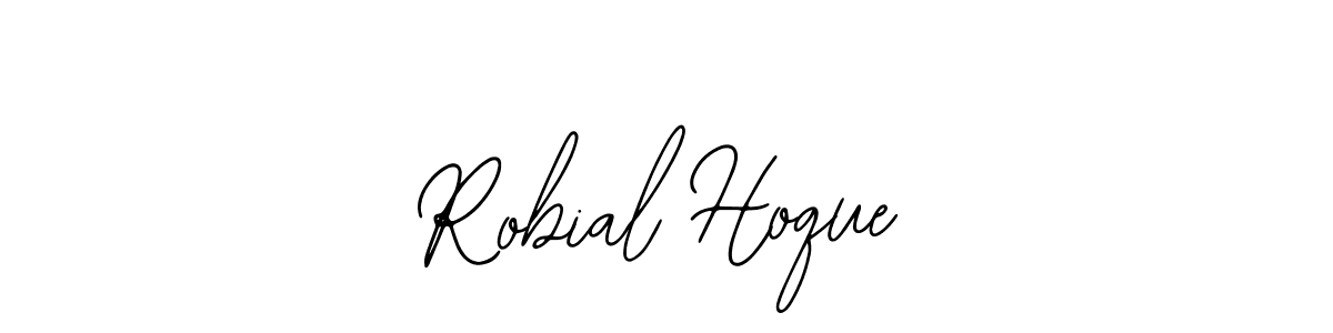 Create a beautiful signature design for name Robial Hoque. With this signature (Bearetta-2O07w) fonts, you can make a handwritten signature for free. Robial Hoque signature style 12 images and pictures png