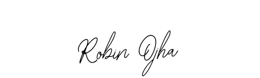 Also we have Robin Ojha name is the best signature style. Create professional handwritten signature collection using Bearetta-2O07w autograph style. Robin Ojha signature style 12 images and pictures png