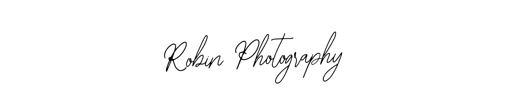 How to make Robin Photography signature? Bearetta-2O07w is a professional autograph style. Create handwritten signature for Robin Photography name. Robin Photography signature style 12 images and pictures png