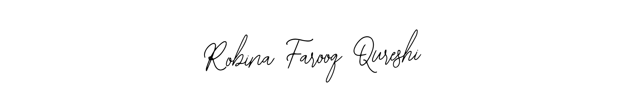 if you are searching for the best signature style for your name Robina Farooq Qureshi. so please give up your signature search. here we have designed multiple signature styles  using Bearetta-2O07w. Robina Farooq Qureshi signature style 12 images and pictures png