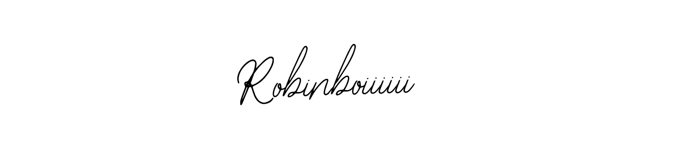 How to make Robinboiiiiii  name signature. Use Bearetta-2O07w style for creating short signs online. This is the latest handwritten sign. Robinboiiiiii  signature style 12 images and pictures png