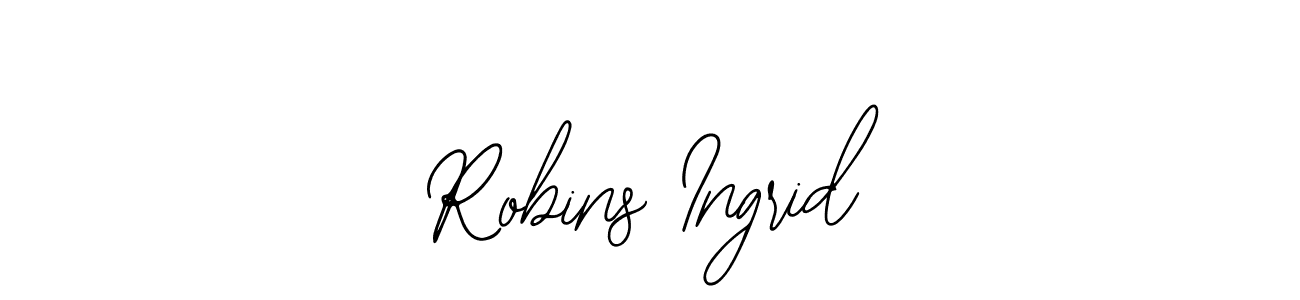 The best way (Bearetta-2O07w) to make a short signature is to pick only two or three words in your name. The name Robins Ingrid include a total of six letters. For converting this name. Robins Ingrid signature style 12 images and pictures png