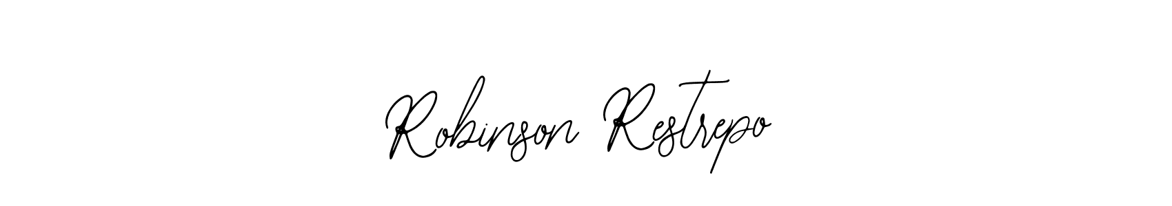 if you are searching for the best signature style for your name Robinson Restrepo. so please give up your signature search. here we have designed multiple signature styles  using Bearetta-2O07w. Robinson Restrepo signature style 12 images and pictures png