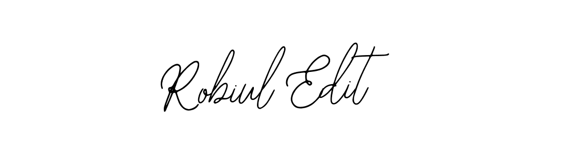 Create a beautiful signature design for name Robiul Edit. With this signature (Bearetta-2O07w) fonts, you can make a handwritten signature for free. Robiul Edit signature style 12 images and pictures png