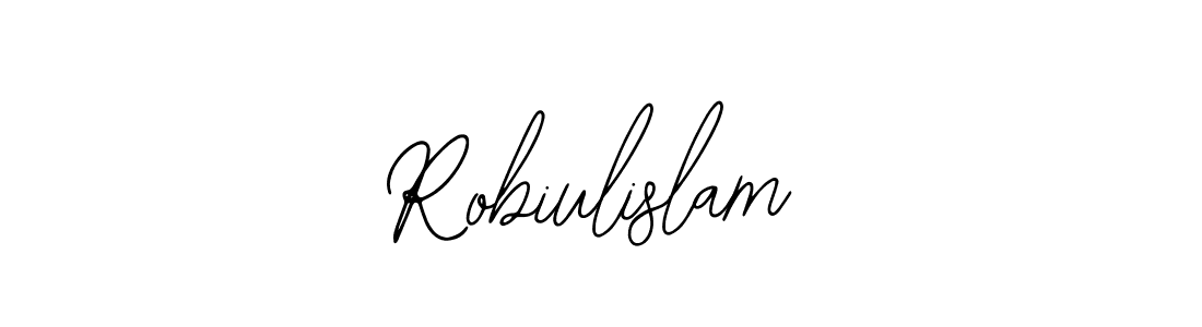 How to make Robiulislam name signature. Use Bearetta-2O07w style for creating short signs online. This is the latest handwritten sign. Robiulislam signature style 12 images and pictures png