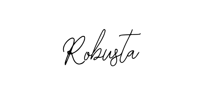 Similarly Bearetta-2O07w is the best handwritten signature design. Signature creator online .You can use it as an online autograph creator for name Robusta. Robusta signature style 12 images and pictures png