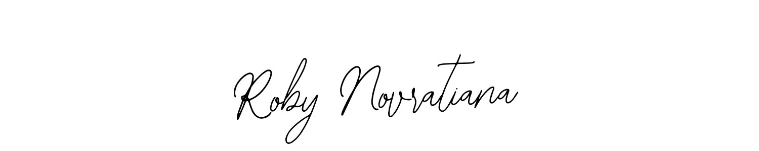 Make a short Roby Novratiana signature style. Manage your documents anywhere anytime using Bearetta-2O07w. Create and add eSignatures, submit forms, share and send files easily. Roby Novratiana signature style 12 images and pictures png