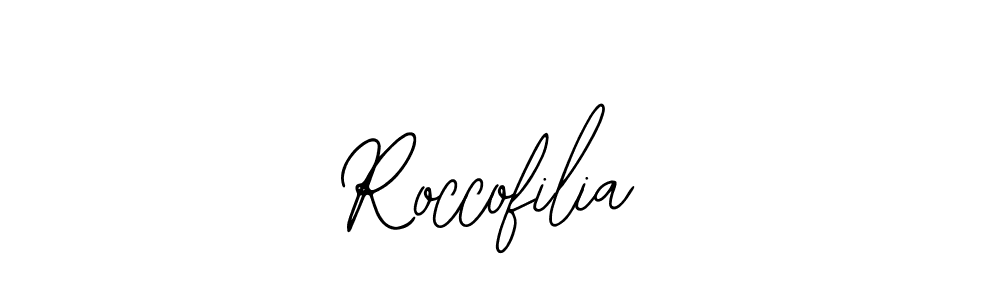 Make a beautiful signature design for name Roccofilia. With this signature (Bearetta-2O07w) style, you can create a handwritten signature for free. Roccofilia signature style 12 images and pictures png