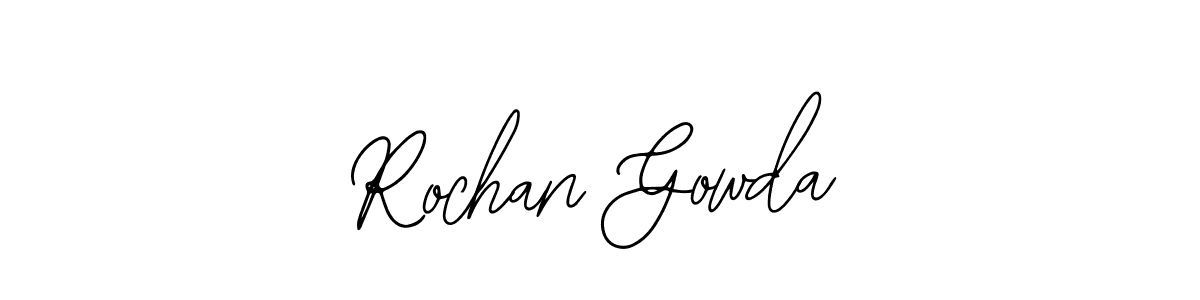 Create a beautiful signature design for name Rochan Gowda. With this signature (Bearetta-2O07w) fonts, you can make a handwritten signature for free. Rochan Gowda signature style 12 images and pictures png