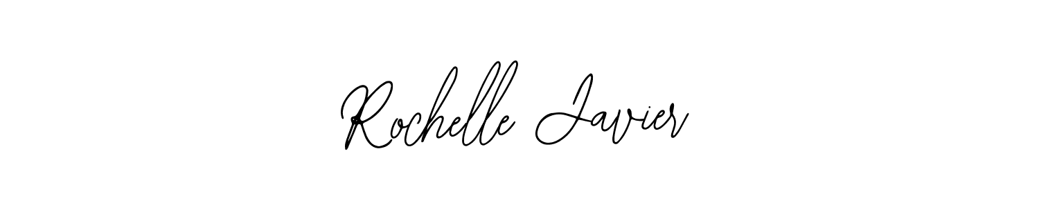 You should practise on your own different ways (Bearetta-2O07w) to write your name (Rochelle Javier) in signature. don't let someone else do it for you. Rochelle Javier signature style 12 images and pictures png