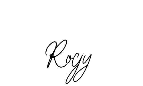 Rocjy stylish signature style. Best Handwritten Sign (Bearetta-2O07w) for my name. Handwritten Signature Collection Ideas for my name Rocjy. Rocjy signature style 12 images and pictures png