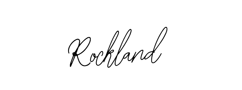 Design your own signature with our free online signature maker. With this signature software, you can create a handwritten (Bearetta-2O07w) signature for name Rockland. Rockland signature style 12 images and pictures png