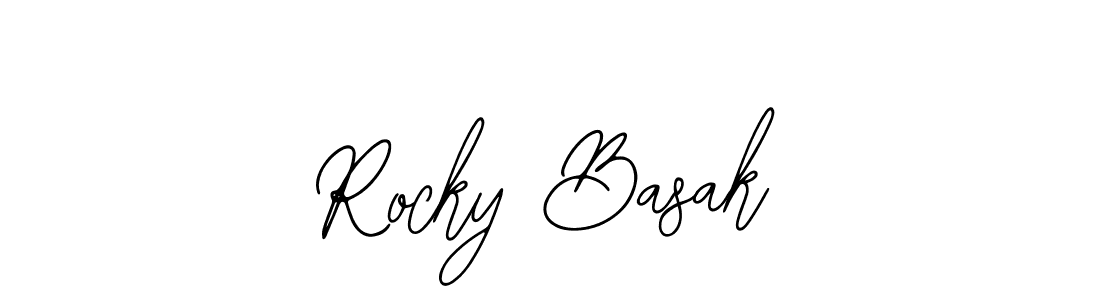 Make a short Rocky Basak signature style. Manage your documents anywhere anytime using Bearetta-2O07w. Create and add eSignatures, submit forms, share and send files easily. Rocky Basak signature style 12 images and pictures png