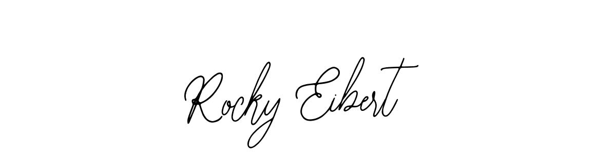 Use a signature maker to create a handwritten signature online. With this signature software, you can design (Bearetta-2O07w) your own signature for name Rocky Eibert. Rocky Eibert signature style 12 images and pictures png