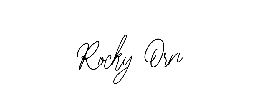 Also we have Rocky Orn name is the best signature style. Create professional handwritten signature collection using Bearetta-2O07w autograph style. Rocky Orn signature style 12 images and pictures png