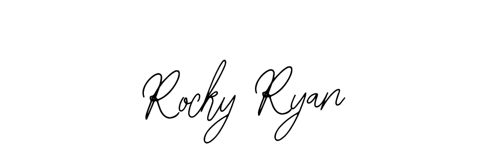 Make a beautiful signature design for name Rocky Ryan. Use this online signature maker to create a handwritten signature for free. Rocky Ryan signature style 12 images and pictures png