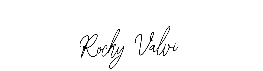 Also we have Rocky Valvi name is the best signature style. Create professional handwritten signature collection using Bearetta-2O07w autograph style. Rocky Valvi signature style 12 images and pictures png