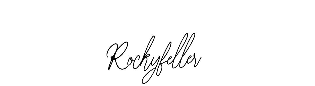 How to make Rockyfeller signature? Bearetta-2O07w is a professional autograph style. Create handwritten signature for Rockyfeller name. Rockyfeller signature style 12 images and pictures png