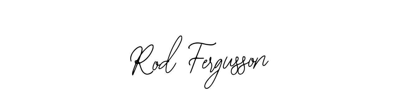 Bearetta-2O07w is a professional signature style that is perfect for those who want to add a touch of class to their signature. It is also a great choice for those who want to make their signature more unique. Get Rod Fergusson name to fancy signature for free. Rod Fergusson signature style 12 images and pictures png