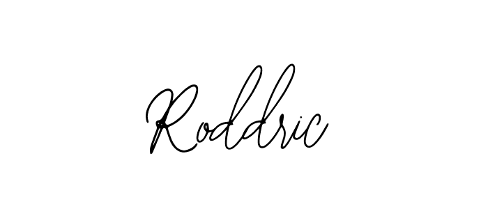 How to make Roddric name signature. Use Bearetta-2O07w style for creating short signs online. This is the latest handwritten sign. Roddric signature style 12 images and pictures png