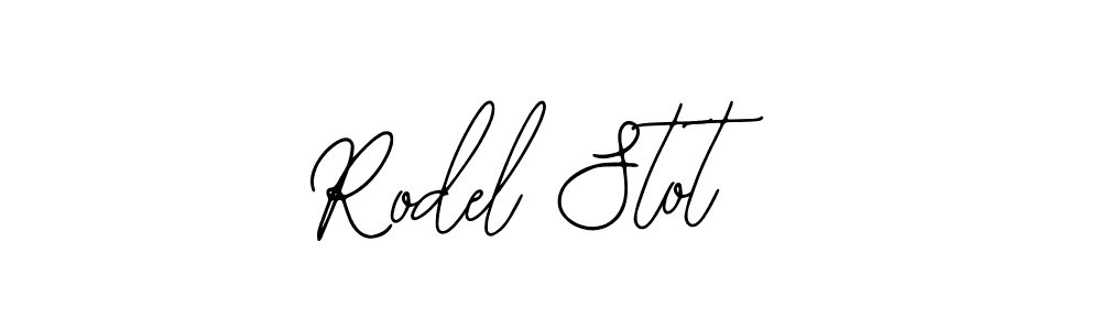 Similarly Bearetta-2O07w is the best handwritten signature design. Signature creator online .You can use it as an online autograph creator for name Rodel Stot. Rodel Stot signature style 12 images and pictures png