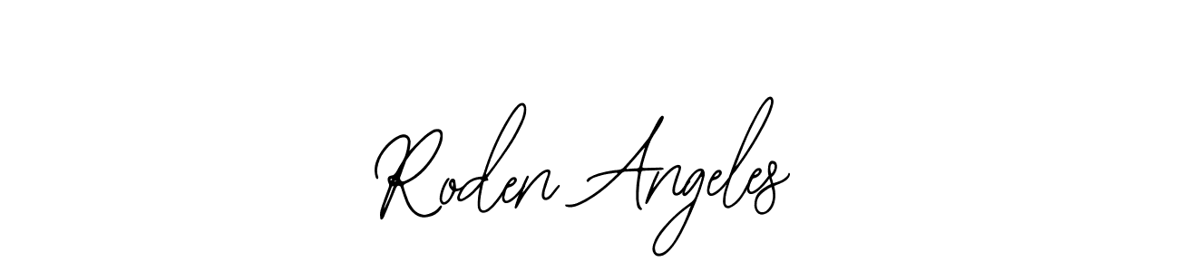 Roden Angeles stylish signature style. Best Handwritten Sign (Bearetta-2O07w) for my name. Handwritten Signature Collection Ideas for my name Roden Angeles. Roden Angeles signature style 12 images and pictures png
