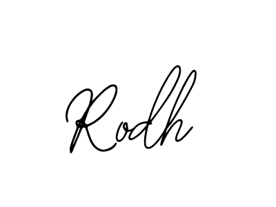 It looks lik you need a new signature style for name Rodh. Design unique handwritten (Bearetta-2O07w) signature with our free signature maker in just a few clicks. Rodh signature style 12 images and pictures png