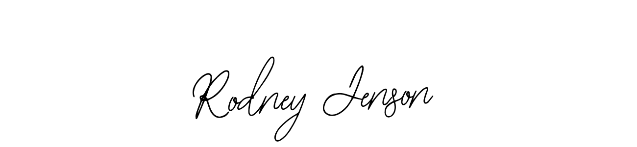 How to make Rodney Jenson signature? Bearetta-2O07w is a professional autograph style. Create handwritten signature for Rodney Jenson name. Rodney Jenson signature style 12 images and pictures png