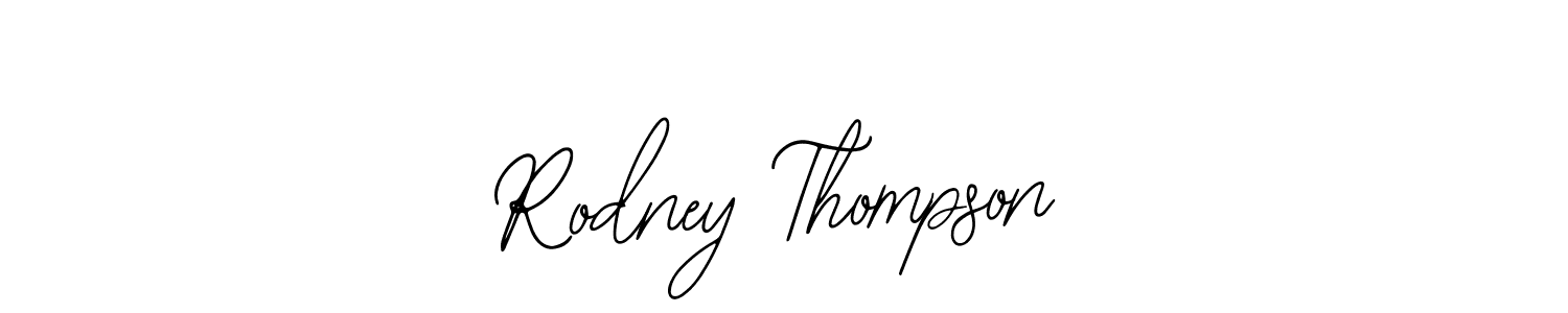 Make a beautiful signature design for name Rodney Thompson. With this signature (Bearetta-2O07w) style, you can create a handwritten signature for free. Rodney Thompson signature style 12 images and pictures png