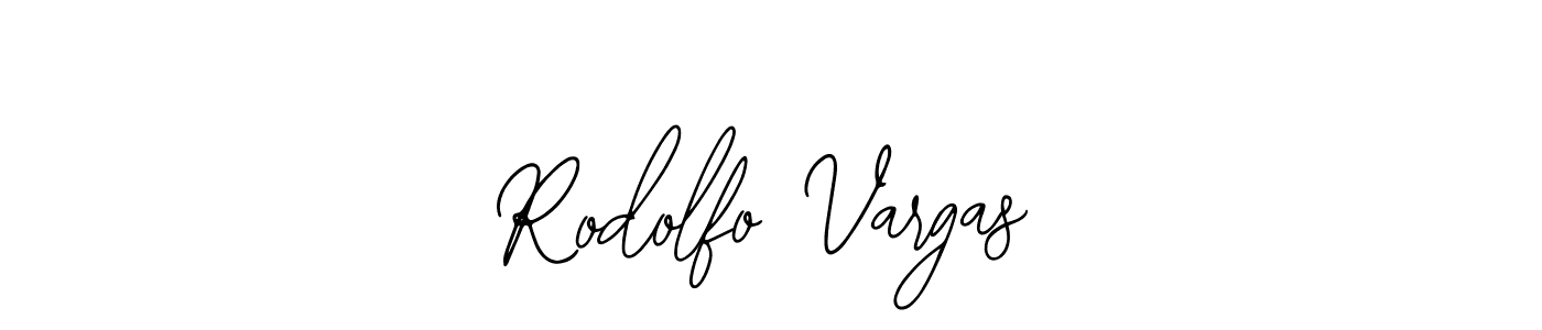 Make a short Rodolfo Vargas signature style. Manage your documents anywhere anytime using Bearetta-2O07w. Create and add eSignatures, submit forms, share and send files easily. Rodolfo Vargas signature style 12 images and pictures png