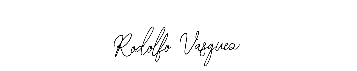 Use a signature maker to create a handwritten signature online. With this signature software, you can design (Bearetta-2O07w) your own signature for name Rodolfo Vasquez. Rodolfo Vasquez signature style 12 images and pictures png