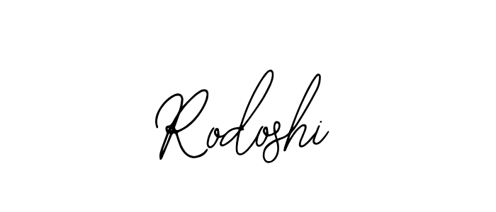 Use a signature maker to create a handwritten signature online. With this signature software, you can design (Bearetta-2O07w) your own signature for name Rodoshi. Rodoshi signature style 12 images and pictures png