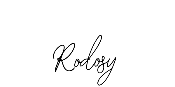 How to make Rodosy signature? Bearetta-2O07w is a professional autograph style. Create handwritten signature for Rodosy name. Rodosy signature style 12 images and pictures png