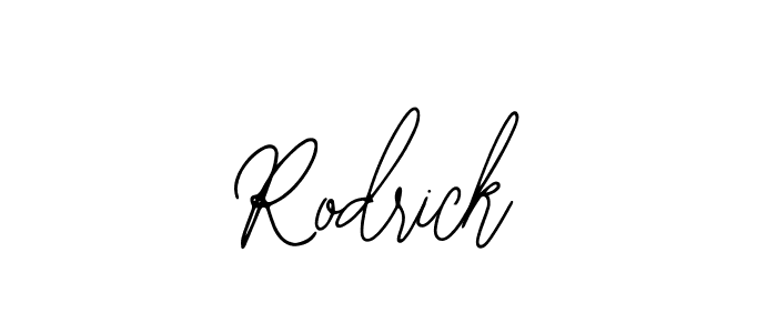 Rodrick stylish signature style. Best Handwritten Sign (Bearetta-2O07w) for my name. Handwritten Signature Collection Ideas for my name Rodrick. Rodrick signature style 12 images and pictures png