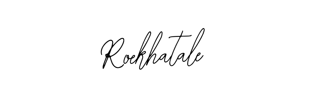 Bearetta-2O07w is a professional signature style that is perfect for those who want to add a touch of class to their signature. It is also a great choice for those who want to make their signature more unique. Get Roekhatale name to fancy signature for free. Roekhatale signature style 12 images and pictures png