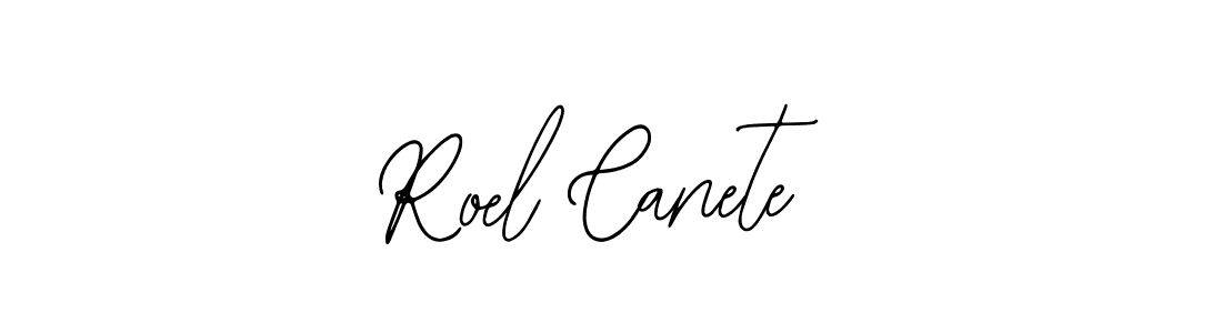 You should practise on your own different ways (Bearetta-2O07w) to write your name (Roel Canete) in signature. don't let someone else do it for you. Roel Canete signature style 12 images and pictures png