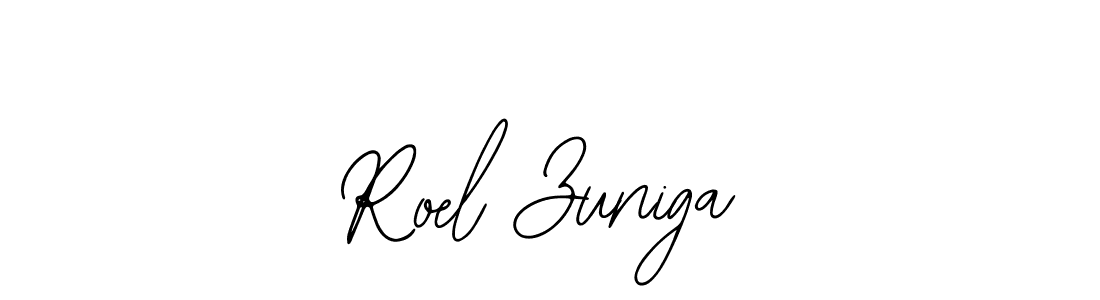 Roel Zuniga stylish signature style. Best Handwritten Sign (Bearetta-2O07w) for my name. Handwritten Signature Collection Ideas for my name Roel Zuniga. Roel Zuniga signature style 12 images and pictures png