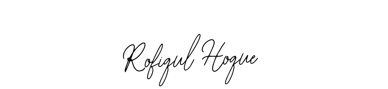 Use a signature maker to create a handwritten signature online. With this signature software, you can design (Bearetta-2O07w) your own signature for name Rofiqul Hoque. Rofiqul Hoque signature style 12 images and pictures png