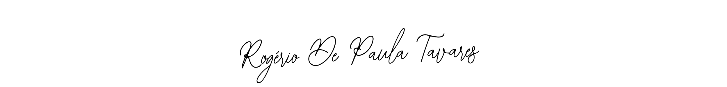 Also You can easily find your signature by using the search form. We will create Rogério De Paula Tavares name handwritten signature images for you free of cost using Bearetta-2O07w sign style. Rogério De Paula Tavares signature style 12 images and pictures png